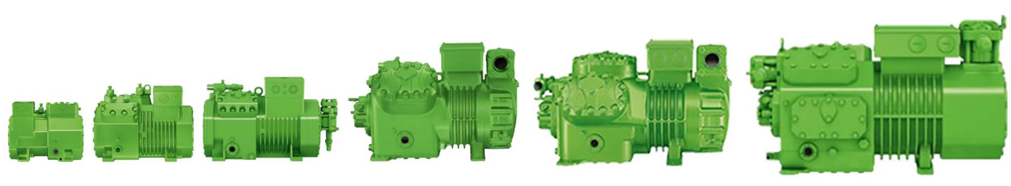 Bitzer hermetic piston toxic compressors are suitable for building all kinds of cold storage, industrial ice maker, ice bank, air conditioning and other refrigeration systems. 