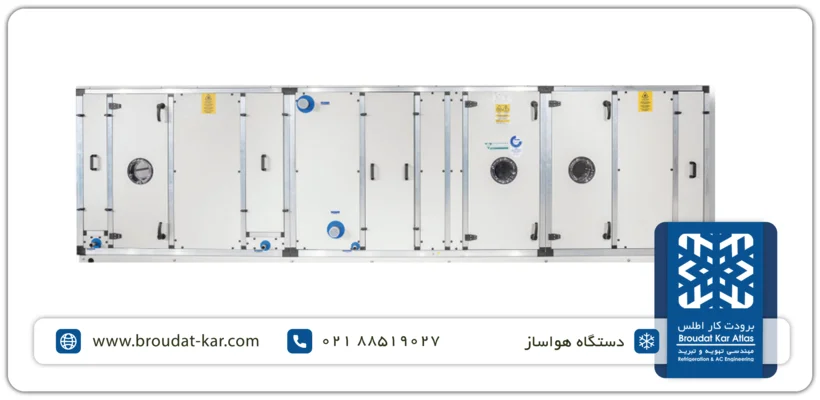 ارائه خدمات مهندسی انواع دستگاه هواساز توسط شرکت برودت کار اطلس